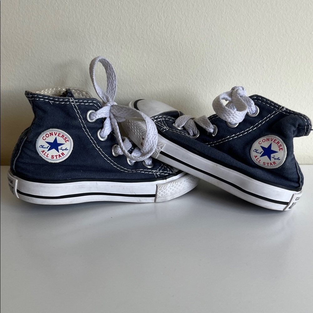 Converse Kids' Dark Blue High-Top Sneakers